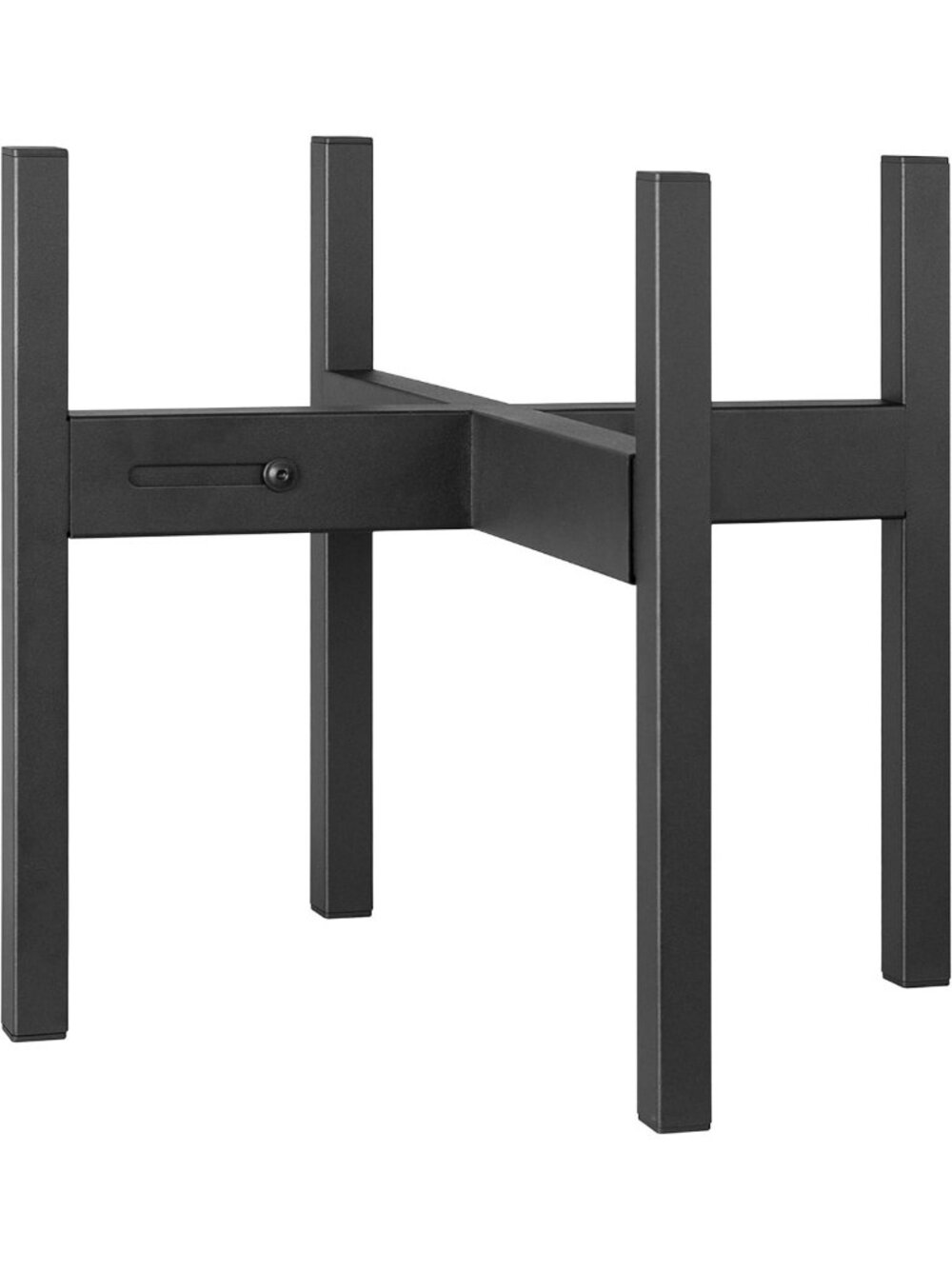 Adjustable Metal Plant Stand for 12-16" Pots, Mid Century Indoor/Outdoor Holder